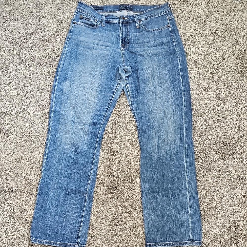 Lucky Brand Blue Straight Leg Jeans